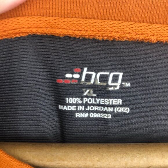 Men’s NWT BCG Color Block Golf Shirt, Micro Knit Short Sleeve, Sportswear, XL - Picture 6 of 7